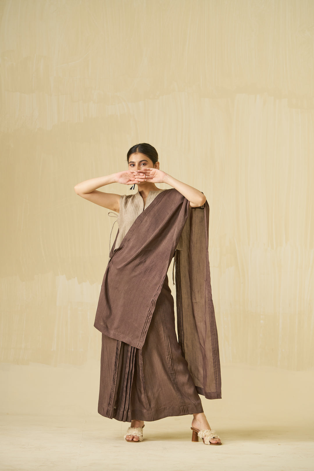Bluebird Saree Set