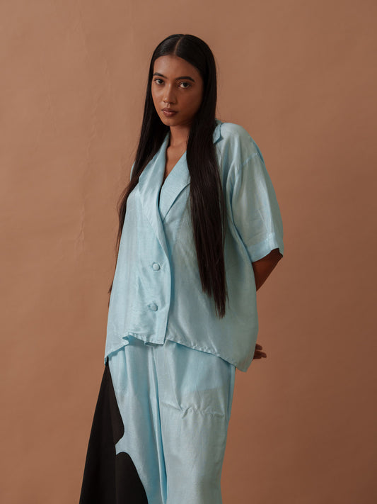 Gunpowder Flow Shirt | Ice Blue