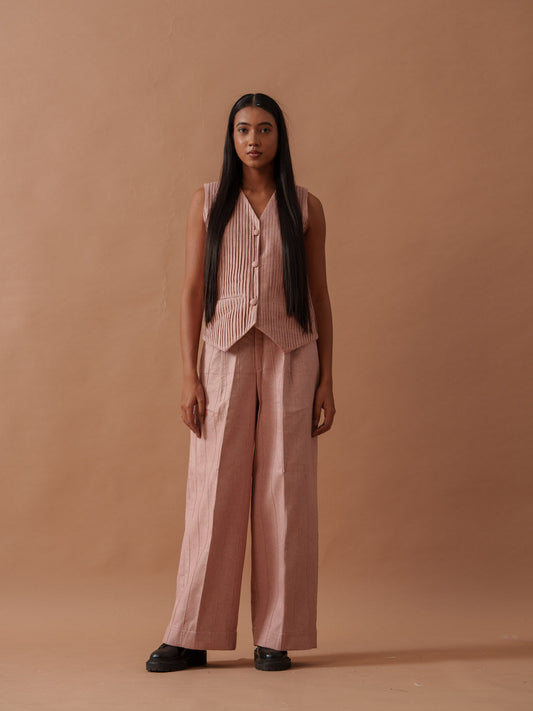 Sunflower Vest | Rose Pink