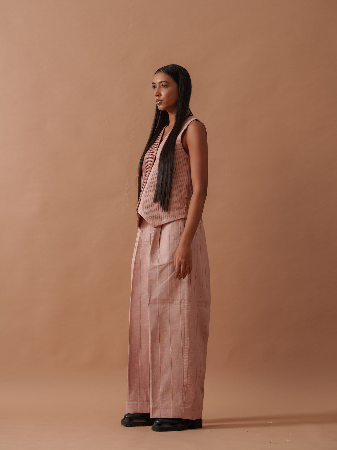 Sunflower Vest | Rose Pink