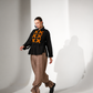 Pebble Shirt | Black + Ochre