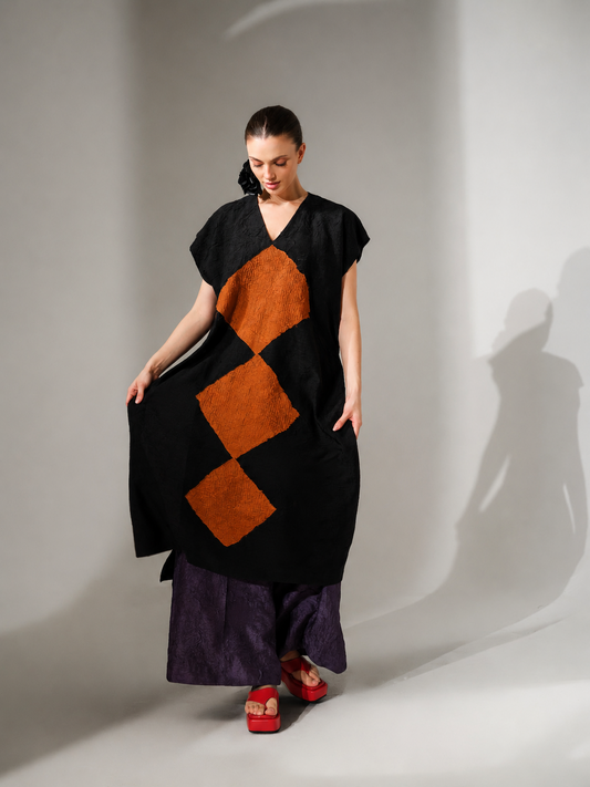 Facet Tunic | Ochre