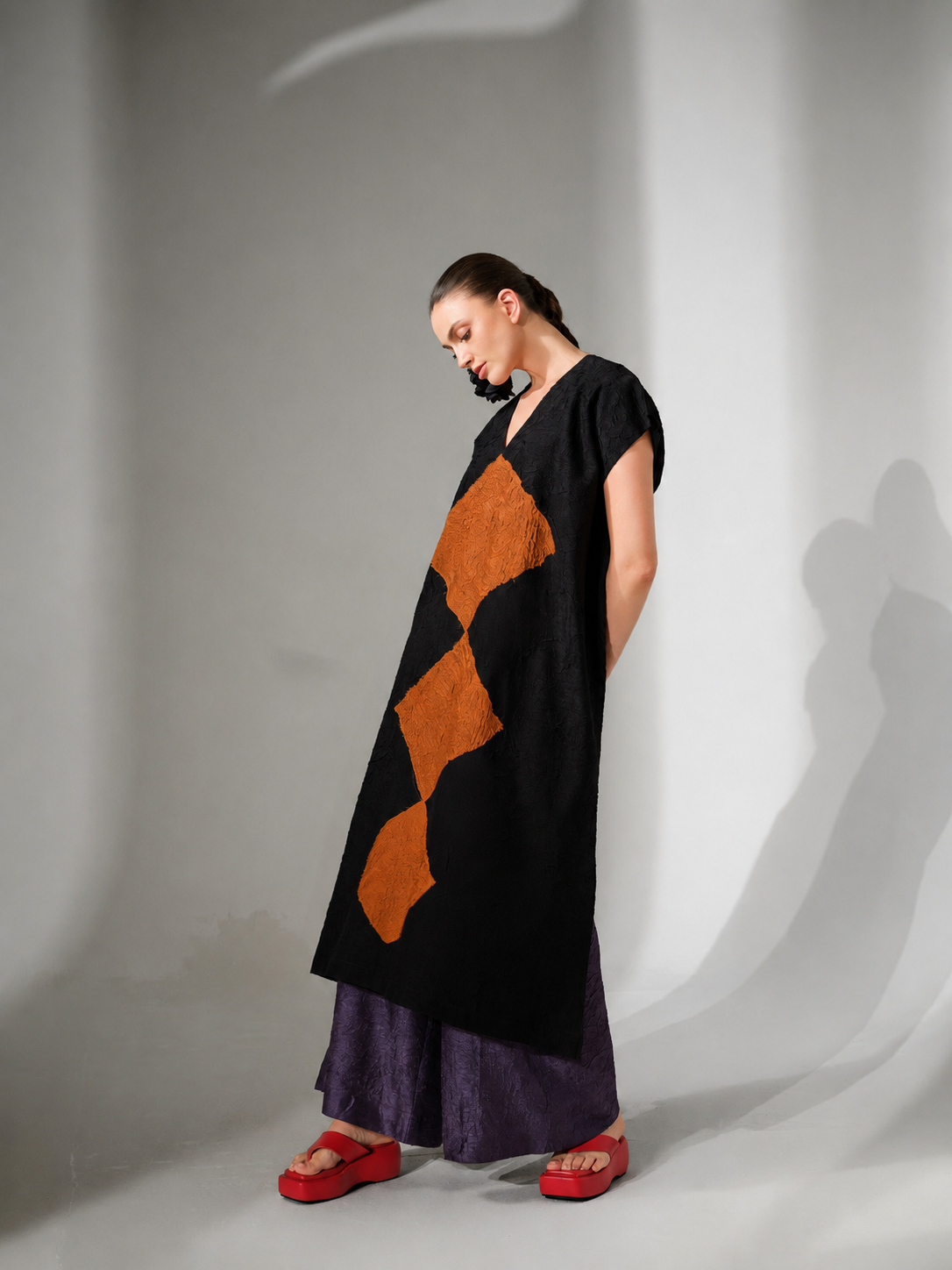 Facet Tunic | Ochre
