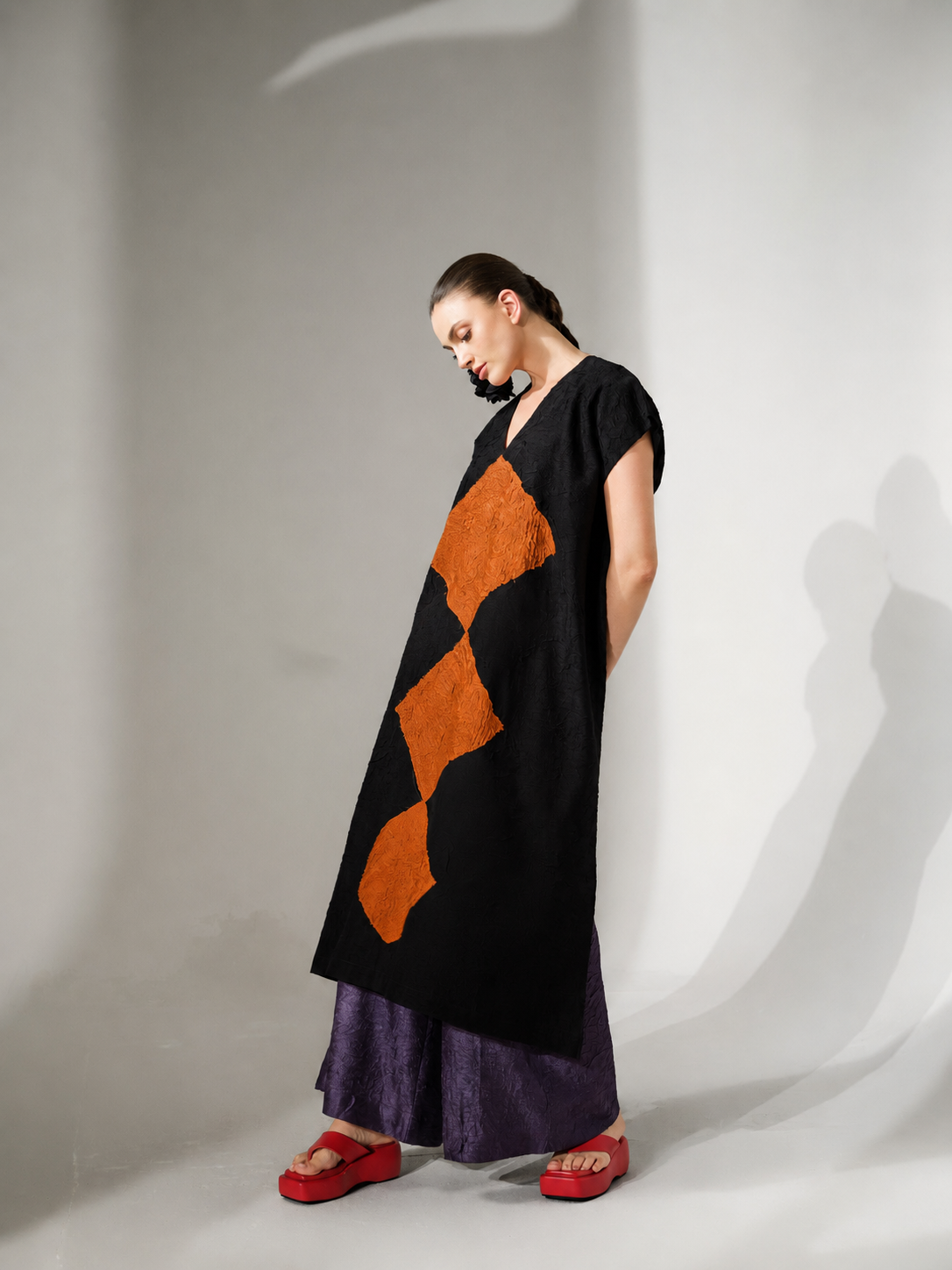Facet Tunic | Ochre