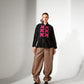 Pebble Shirt | Black + Pink