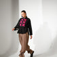 Pebble Shirt | Black + Pink