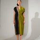 Ripple Dress | Lime