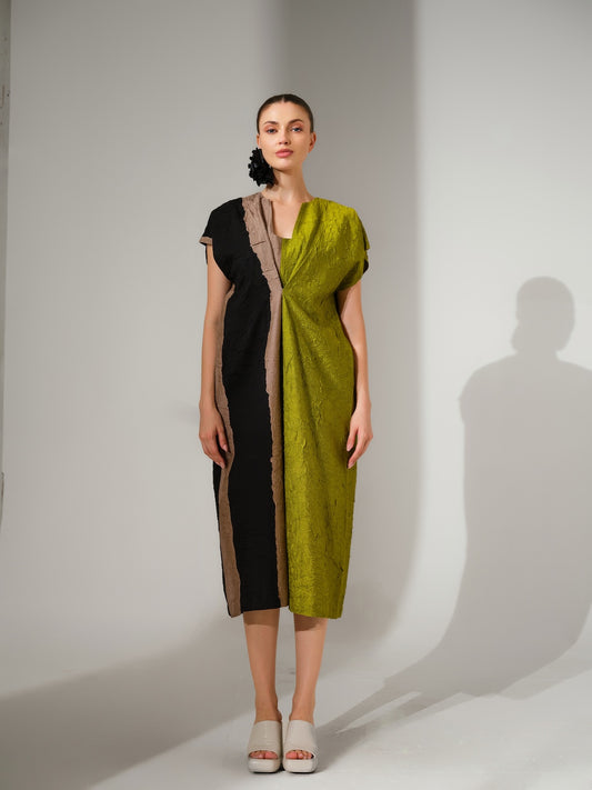 Ripple Dress | Lime