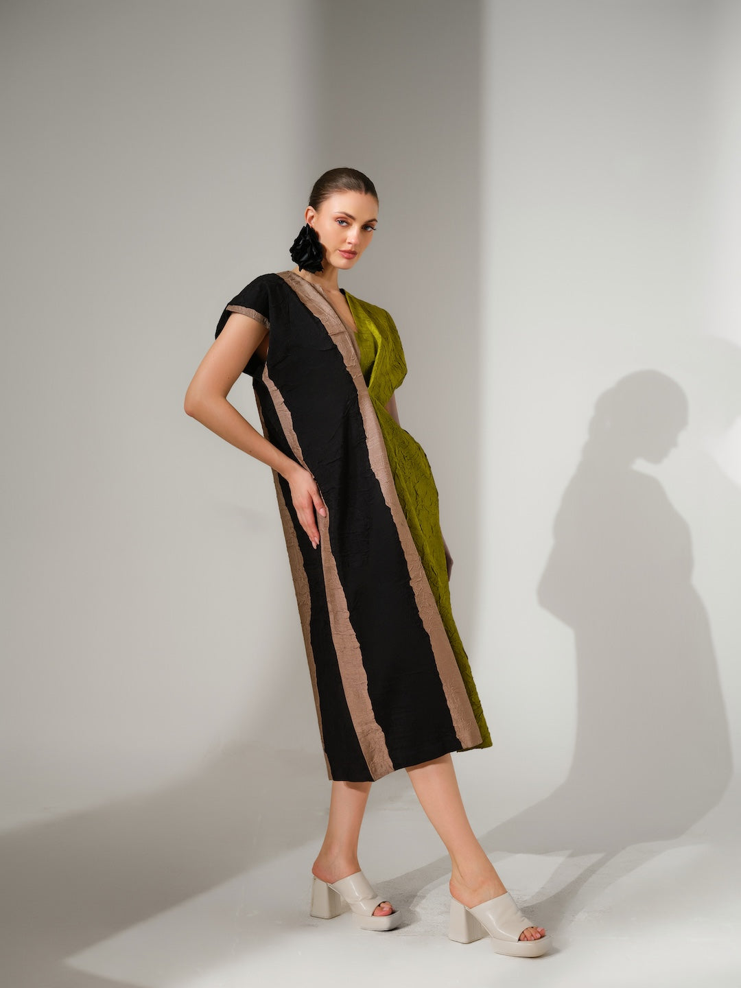 Ripple Dress | Lime