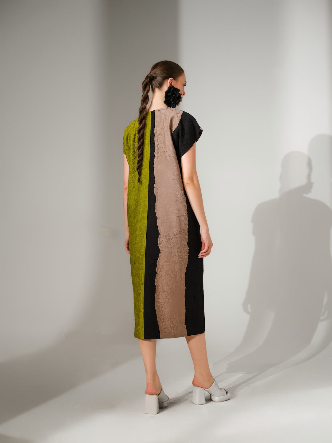 Ripple Dress | Lime