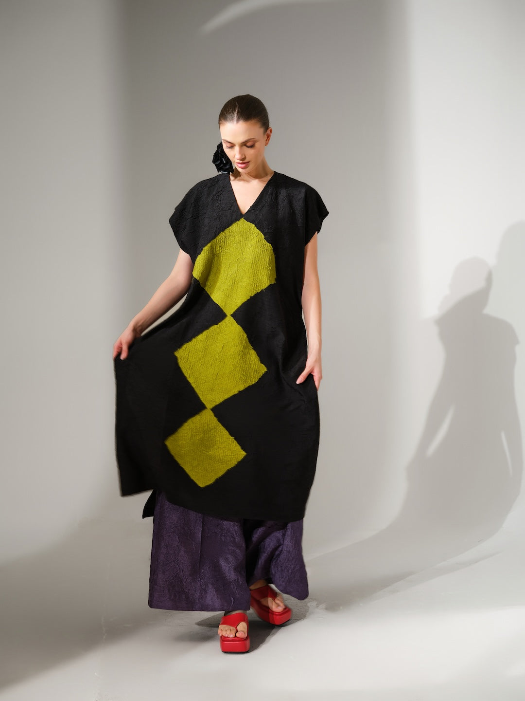 Facet Tunic | Lime