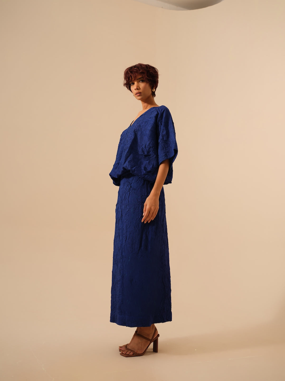 Unfold Dress – Relaxed Hand-Crushed Silk Dress – stoiqueshop