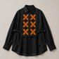 Pebble Shirt | Black + Ochre