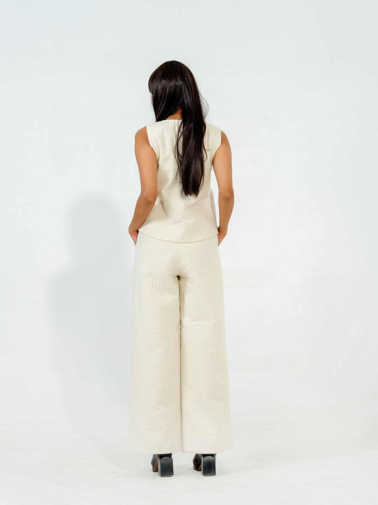 Oolong Waistcoat Natural